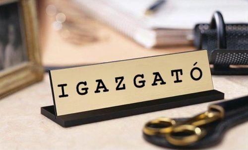 Igazgatói pályázati kiírás